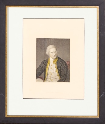 Captain Cook Engraving by E. Scriven From an Original Picture by Dance