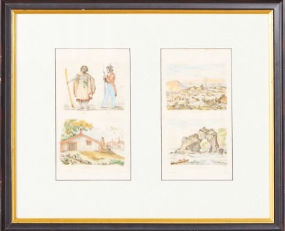 Depictions of Māori Life by Louis Auguste de Sainson