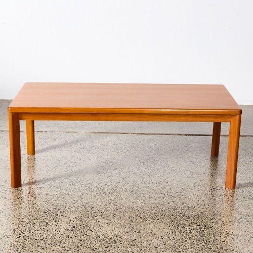 A Refined Henning Kjaernulf Coffee Table by Vejle Stole Mobelfabrik