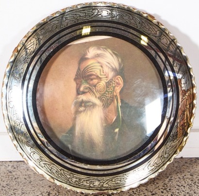 A Framed Charles Goldie Reproduction Print