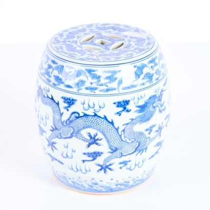 A Miniature Chinese Garden Stool