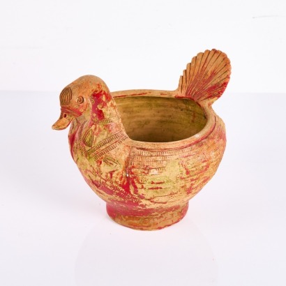 A Decorative Duck Pot