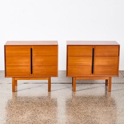 A Pair Of G Plan Three Drawers