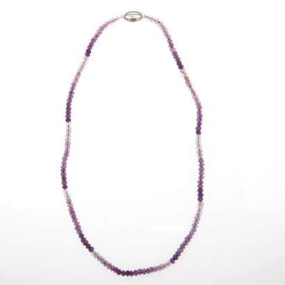 Amethyst Beaded Necklace