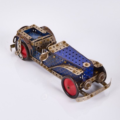 A Meccano Two Seater Drop Head Sports Car C.1930