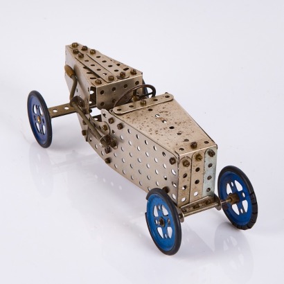 A Meccano Two Seater Boat Tail Board Racer C.1920