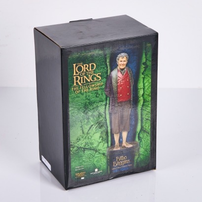 A Lord of the Rings Bilbo Baggins Limited Edition Polystone Figure