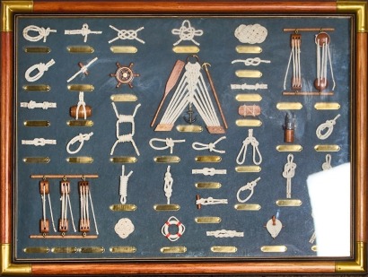 A Framed Knot Collage