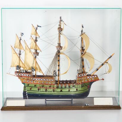A Model of the Ship "Great St Michael" A/F