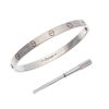 18ct White Gold Cartier Love Bangle