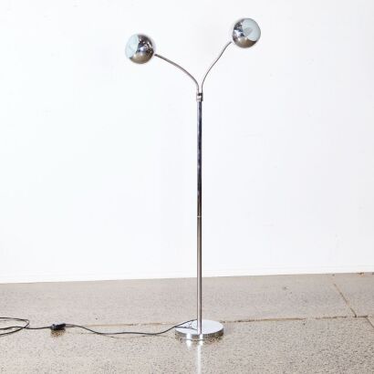 A Floor Standing Twin Eyeball Lame