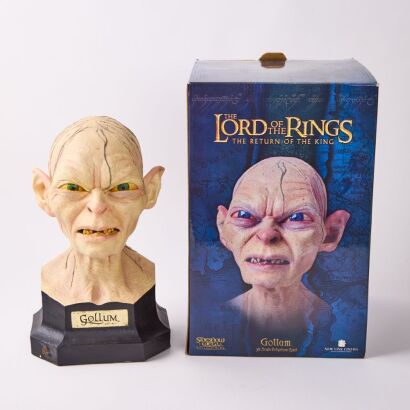 A Lord of The Rings The Return of the King Gollum 3/4 Scale Polystone Bust