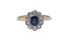 18ct Sapphire and Diamond Ring