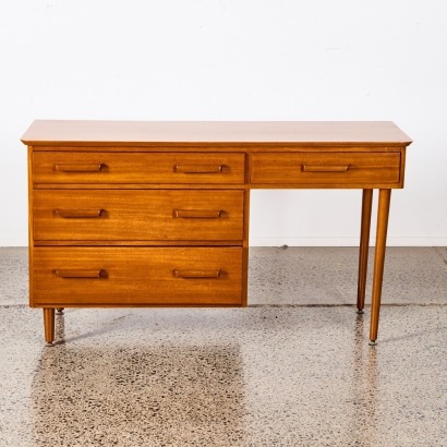 A Mid-Century Three Draw Dressing Table A/F