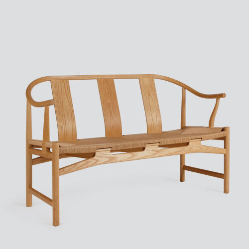 A Hans Wegner PP 266 Bench in Ash