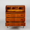 An Egon Ostergaard Teak Roll Top Desk - 2