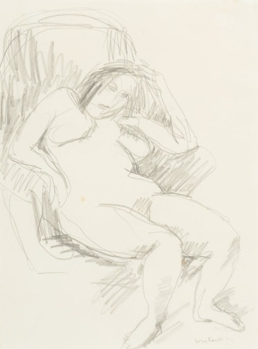 TOSS WOOLLASTON Seated Nude