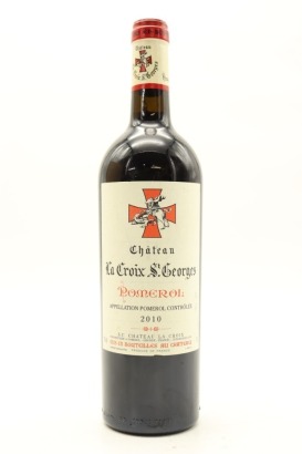 (1) 2010 Chateau La Croix Saint-Georges, Pomerol