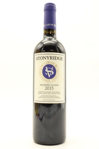 (1) 2015 Stonyridge Vineyard Larose, Waiheke Island