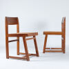 A Rare Set of Six Pierre Jeanneret Chairs; Model PJ-SI-54-A - 2