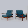 A Mid-Century Pair of Danish Lounge Chairs - 3