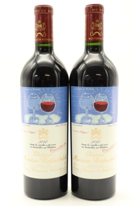 (2) 2014 Chateau Mouton Rothschild, Pauillac [JR18.5] [RP95] [WE96] [WS96]