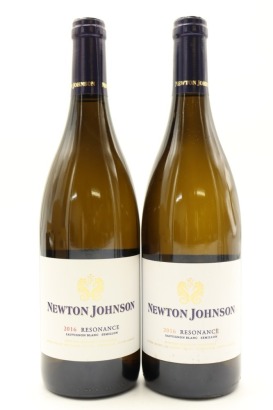 (2) 2016 Newton Johnson Resonance Sauvignon Blanc, Walker Bay [JR17] &diams;