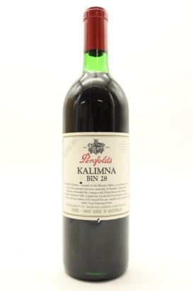 (1) 1991 Penfolds Bin 28 Kalimna Shiraz, South Australia