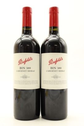 (2) 2001 Penfolds Bin 389 Cabernet - Shiraz, South Australia