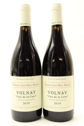 (2) 2019 Domaine Jean-Marc Bouley Volnay Clos de la Cave, Cote de Beaune [JR16]