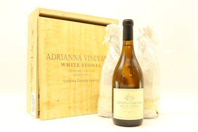 (3) 2020 Catena Zapata Adrianna Vineyard 'White Stones' Chardonnay, Gualtallary, Argentina [JR17] [RP96] (OWC)