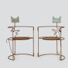 A Pair of Stephane Rondel Cat Chairs 