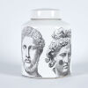 An Orson & Blake Ginger Jar in the Fornasetti Style