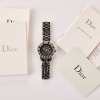 Stainless Steel / Black Sapphire Crystal, 33mm Christian Dior Christal Quartz Wristwatch - 2
