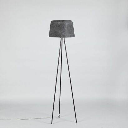 A Tom Dixon Felt Shade Floor Lamp