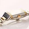 Stainless Steel / 18ct Rose Gold, Jaeger LeCoultre Grande Reverso Lady Ultra Thin Quartz Wristwatch - 2