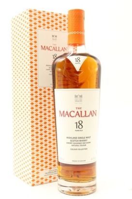 (1) The Macallan Colour Collection 18 Year Old Single Malt Scotch Whisky, 43% ABV (GB)