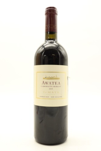 (1) 2009 Te Mata Estate Awatea Cabernets Merlot, Hawkes Bay [BC95]