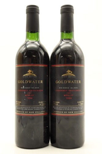 (2) 1994 Goldwater Estate Cabernet Sauvignon/Merlot, Waiheke Island