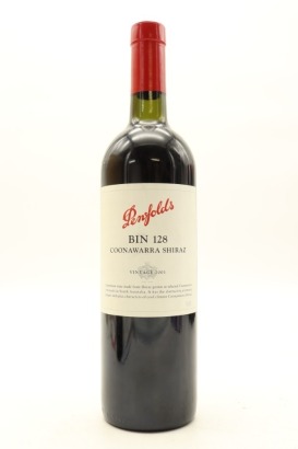 (1) 2001 Penfolds Bin 128 Shiraz, Coonawarra