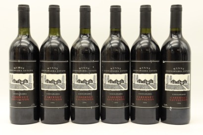 (6) 1994 Wynns Coonawarra Estate Black Label Cabernet Sauvignon, Coonawarra [JO95]