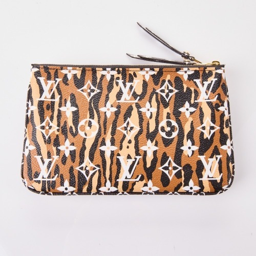 Louis Vuitton, Monogram Jungle On The Go Double Zip Pochette
