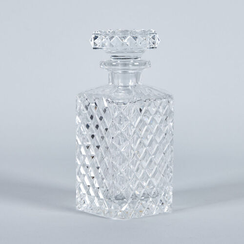 A Cut Crystal Decanter