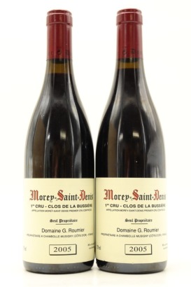 (2) 2005 Domaine Georges & Christophe Roumier Clos de la Bussiere, Morey-Saint-Denis Premier Cru [JR17]