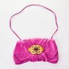 Escada, Purple Leather Crossbody Bag