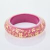 Louis Vuitton, Pink Inclusion Bangle with Box