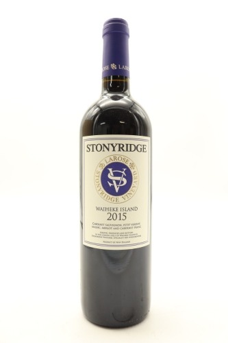 (1) 2015 Stonyridge Vineyard Larose, Waiheke Island