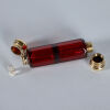 A Victorian Ruby Glass, Double Ended Scent Bottle - 2