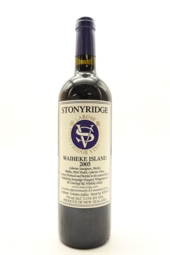 (1) 2005 Stonyridge Vineyard Larose, Waiheke Island