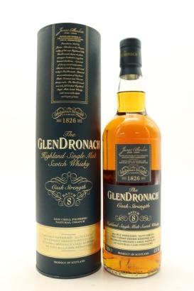 (1) Glendronach Cask Strength Batch 8 Single Malt Scotch Whisky, 61% ABV (GB)